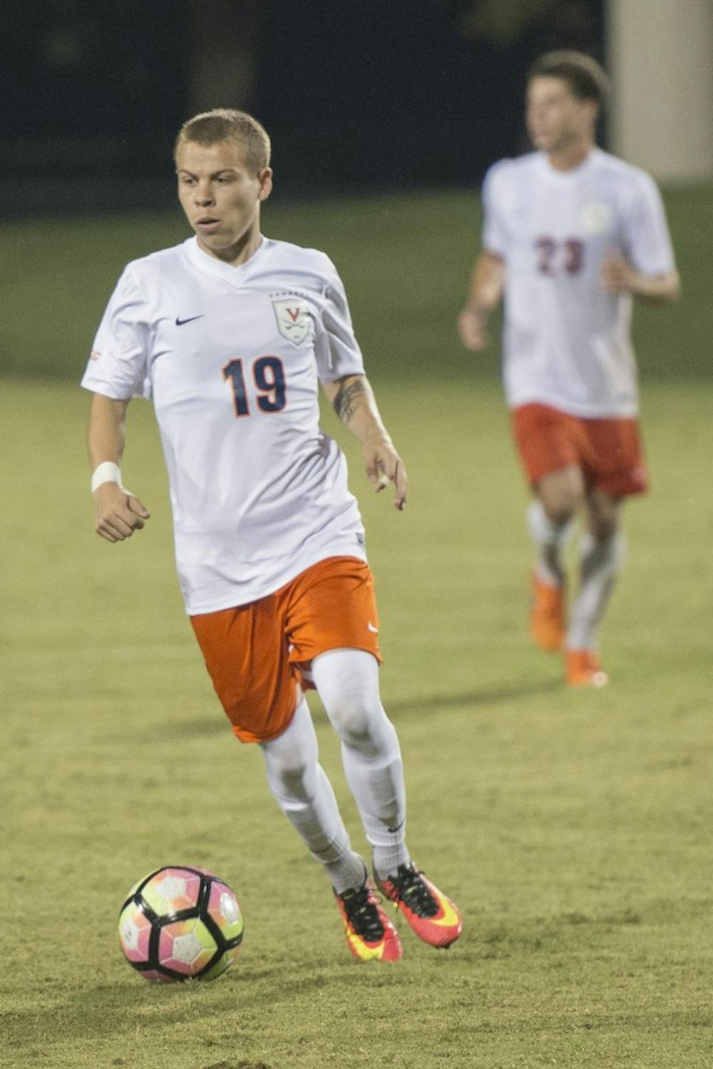 <p>Freshman midfielder Lucas Mendes and his Cavalier&nbsp;teammates look to respond Tuesday night against Cornell after losing 6-1 at Louisville their last time out.&nbsp;</p>