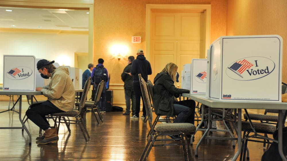 Students living on Grounds voted at a variety of locations including Slaughter Recreation Center, Alumni Hall, Johnson Elementary School and Buford Middle School.