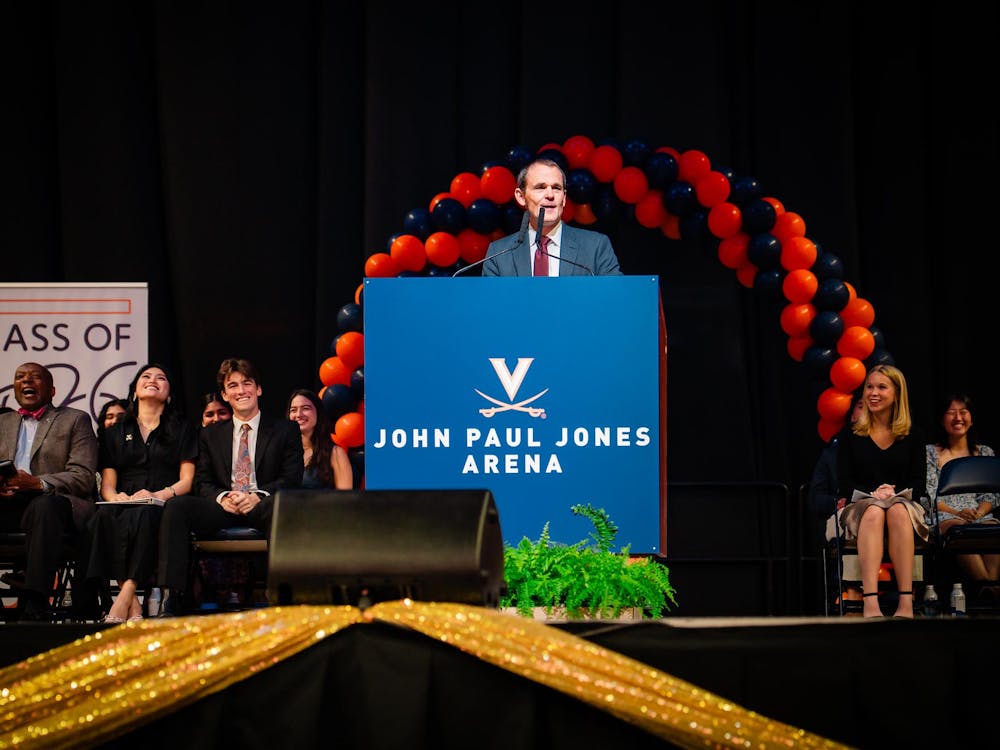University President Jim Ryan recognized the Class of 2026’s contributions to the University, particularly their support for the community during times of joy and sorrow.