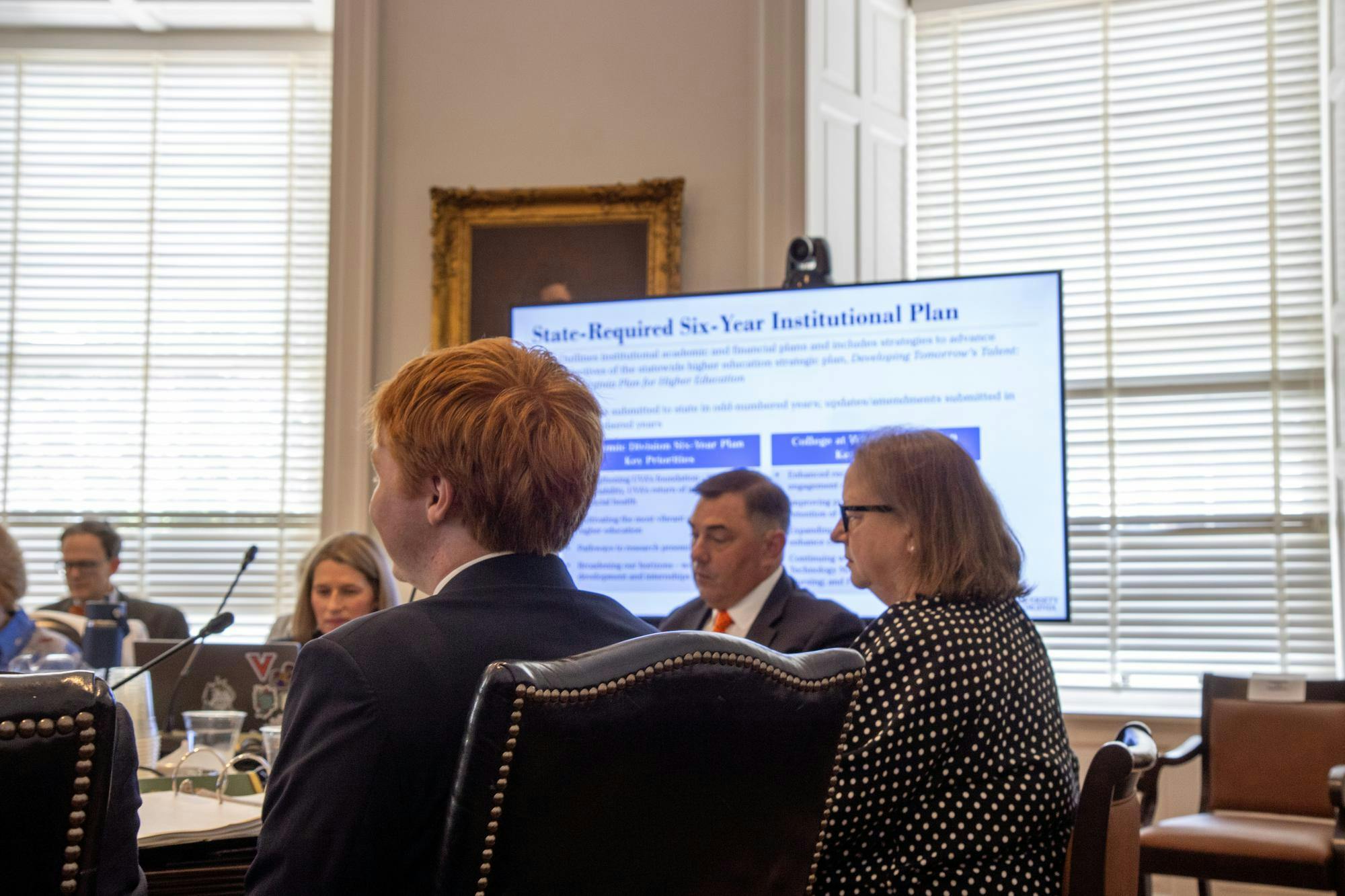 The Finance Committee convened Thursday.