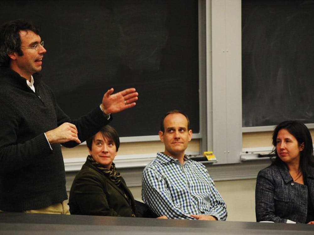 Panelists speak about construction on Grounds