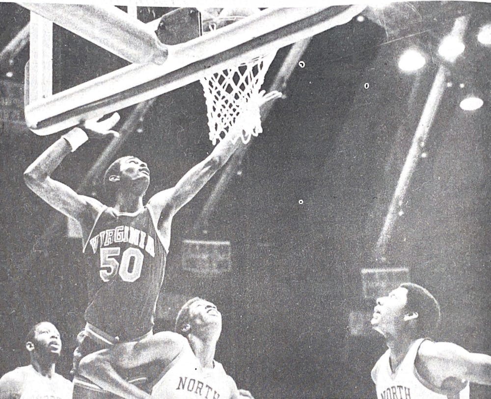 <p>While at Virginia, Sampson averaged over 16 points and 11 rebounds per game throughout his four-year college career.</p>