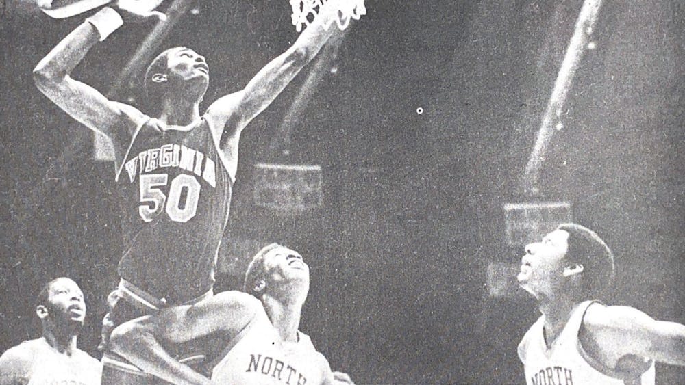While at Virginia, Sampson averaged over 16 points and 11 rebounds per game throughout his four-year college career.