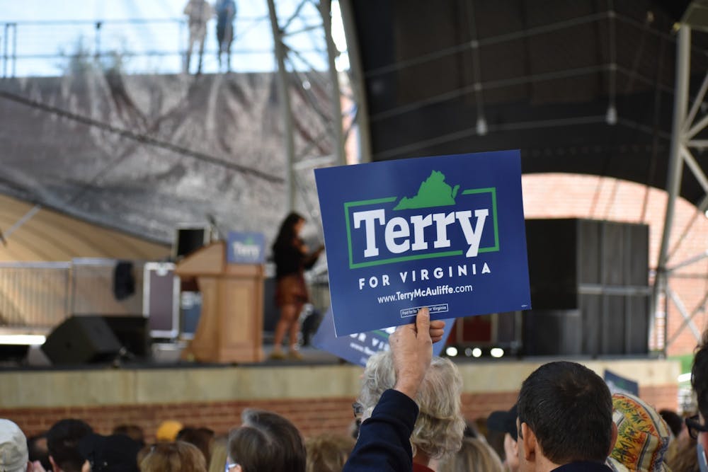 <p>Terry McAuliffe promises to lead Virginia into the future.</p>