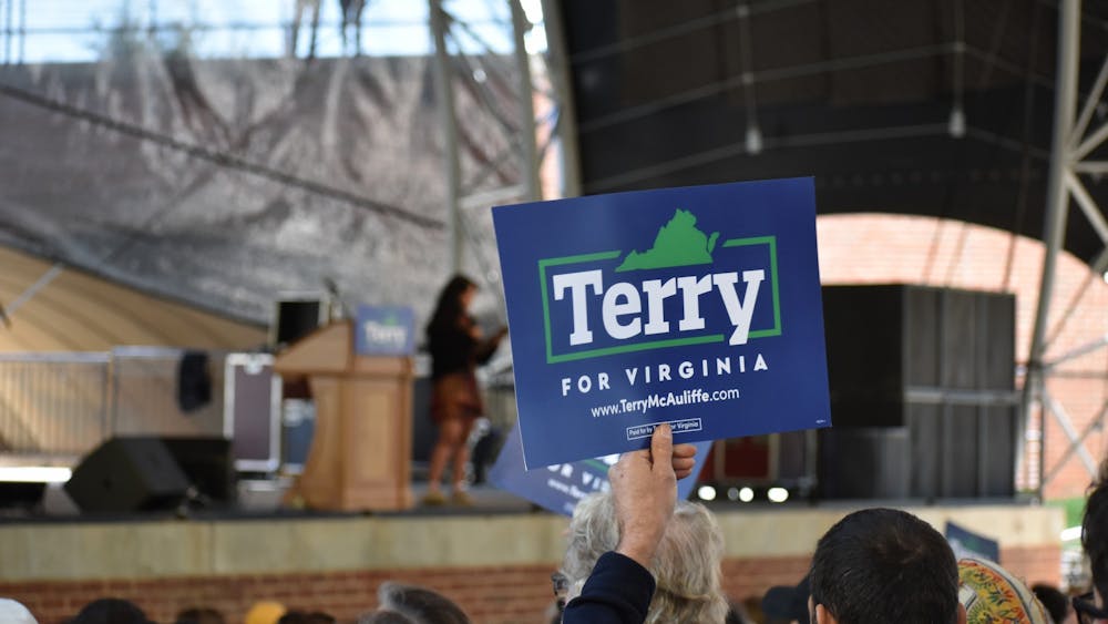 Terry McAuliffe promises to lead Virginia into the future.