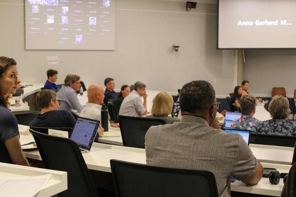 Faculty Senate meeting, photographed Sept. 7, 2025.