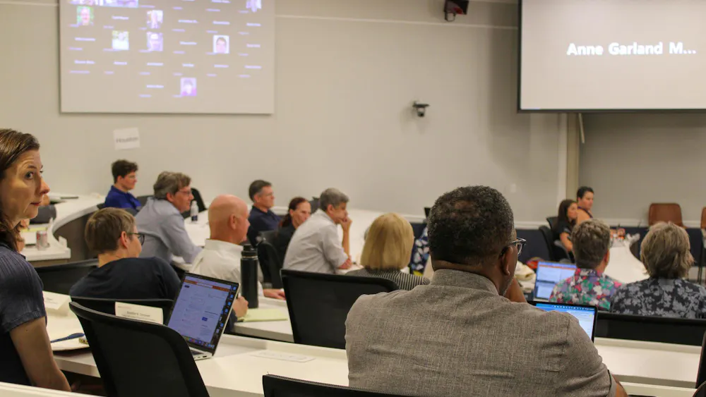Faculty Senate meeting, photographed Sept. 7, 2025.