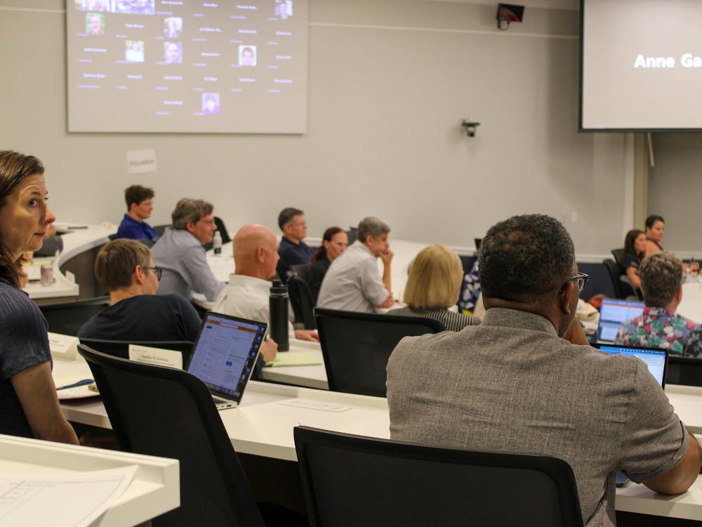 Faculty Senate meeting, photographed Sept. 7, 2025.