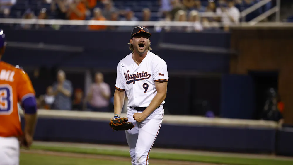 Pollard did not see the end, but Zatkowski and Virginia took the series opener at home.