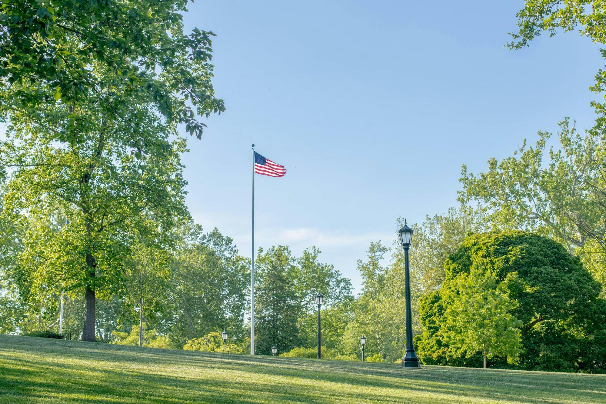 American Flag at the Rotunda photographed May 22, 2025. 