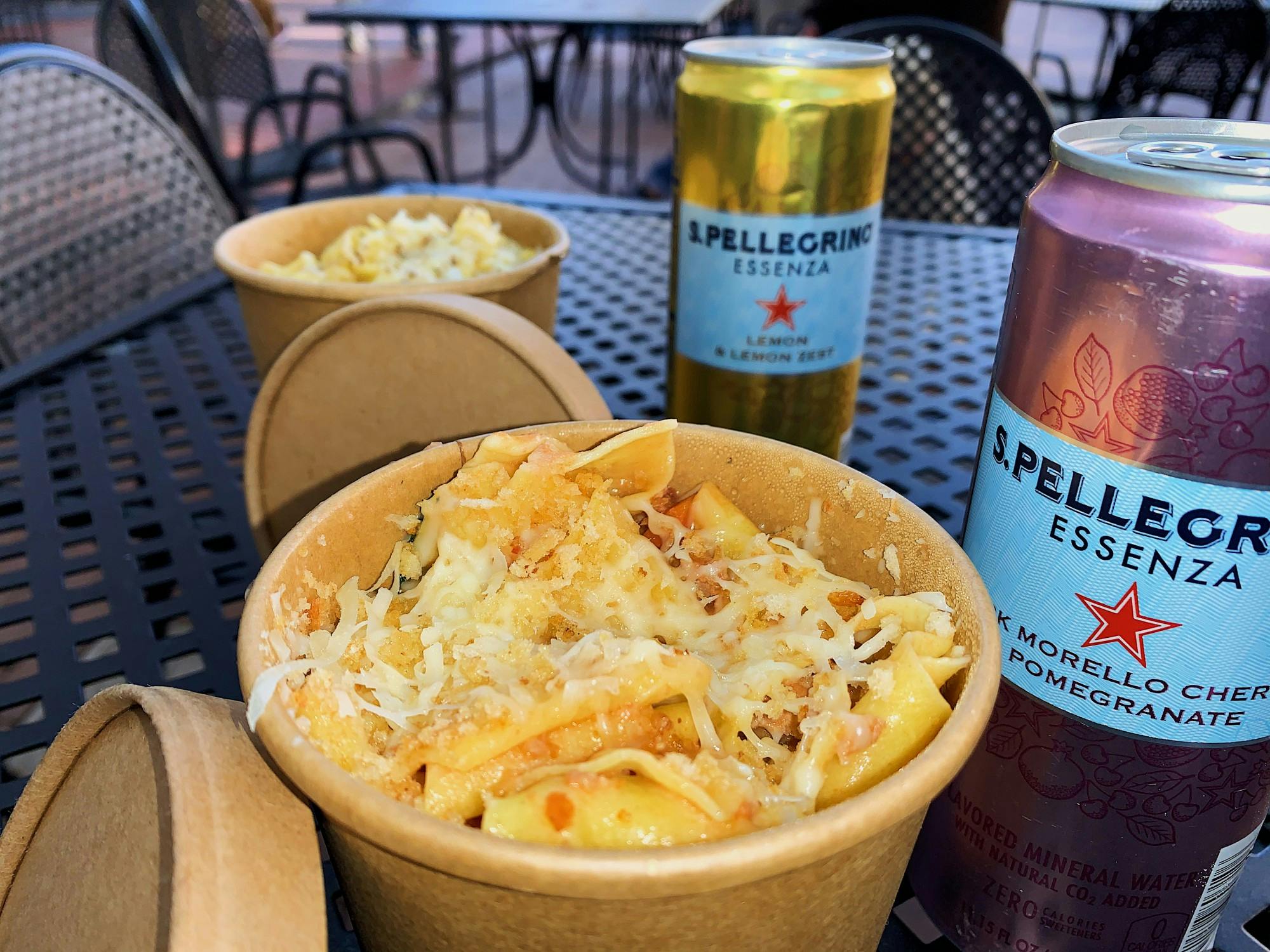 The Bolo is a revamped take on the classic Bolognese, featuring house-made sausage and fresh mint that showcase the handmade Pappardelle noodles.