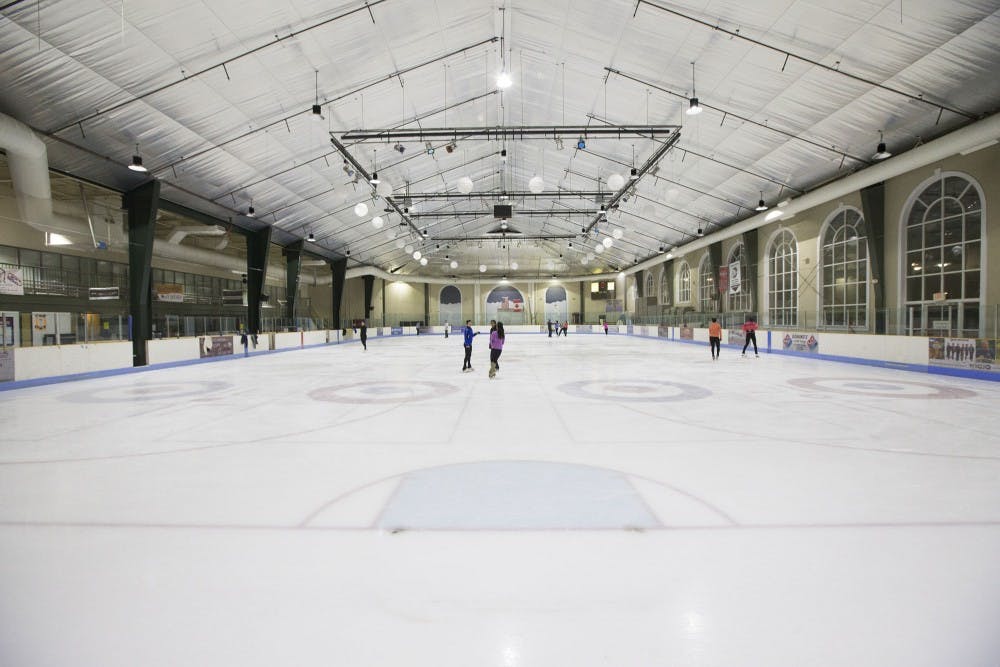 <p>The Main Street Arena ice rink will likely have one more skating season this fall.</p>