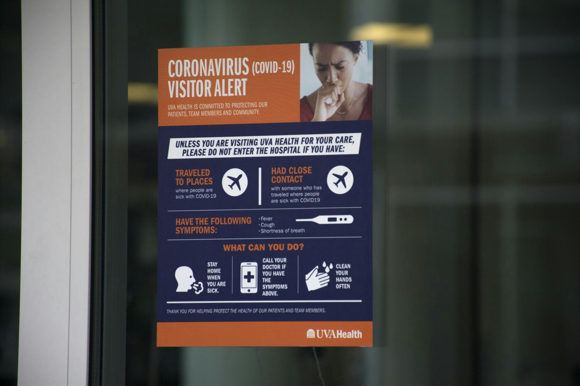 The University Health System has instituted operational changes such as hospital visitor screenings and the rescheduling of all ambulatory visits due to COVID-19.