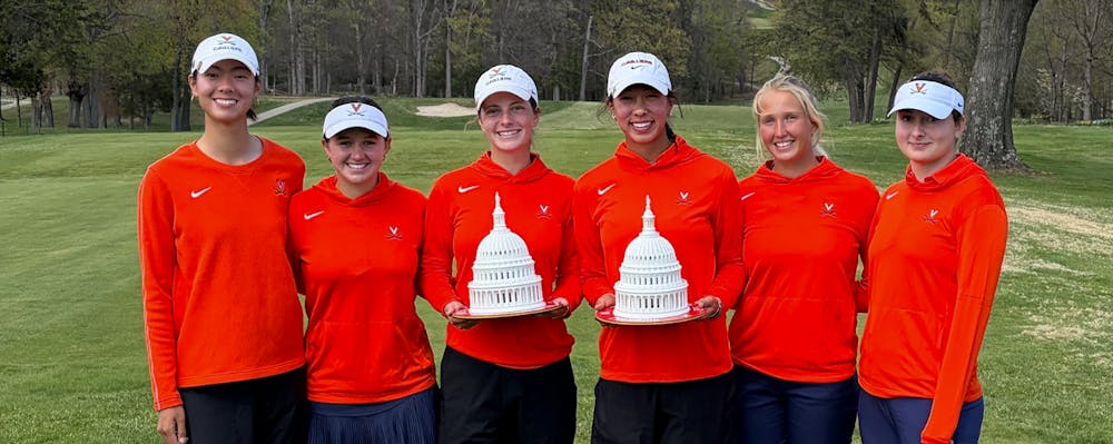 <p>Jaclyn LaHa posted a stellar performance to power Virginia women's golf to its first title of the season.</p>