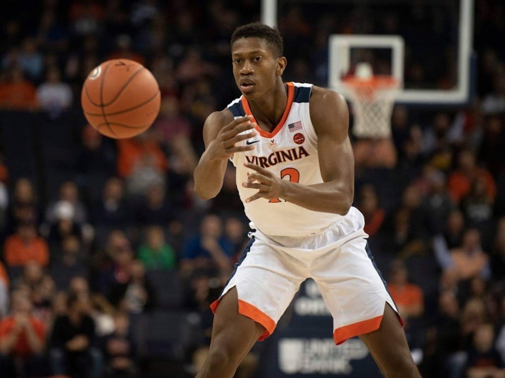 Redshirt sophomore guard De'Andre Hunter should play a crucial role for the Cavaliers against Maryland.