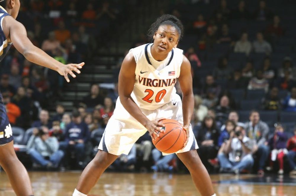 <p>Senior guard Faith Randolph filled the stat sheet with 17 points, six rebounds and five steals against No. 11 Louisville</p>