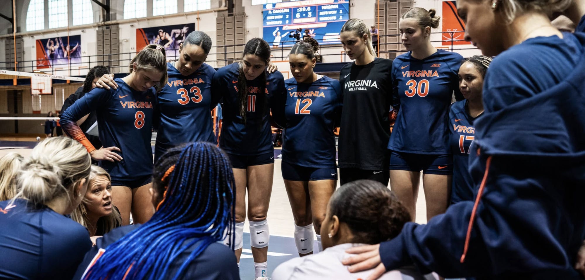 Virginia was swept for the second consecutive time Sunday afternoon.