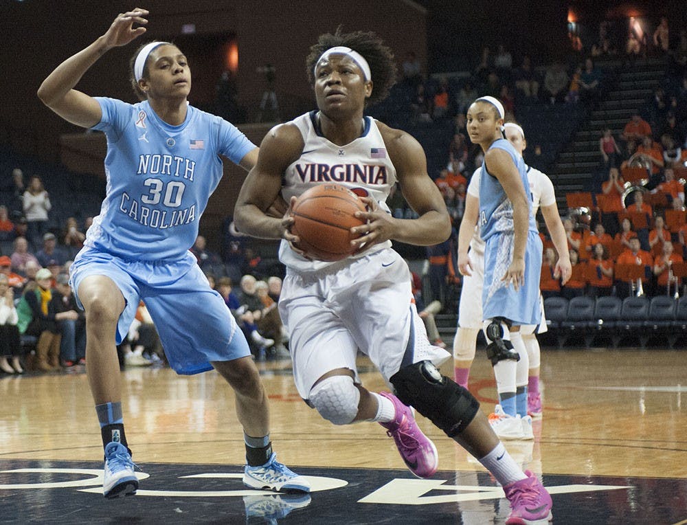	<p>Junior forward Sarah Imovbioh leads Virginia with 8.2 rebounds per game and is the team&#8217;s top post player heading into this week&#8217;s <span class="caps">ACC</span> Tournament in Greensboro, N.C.</p>