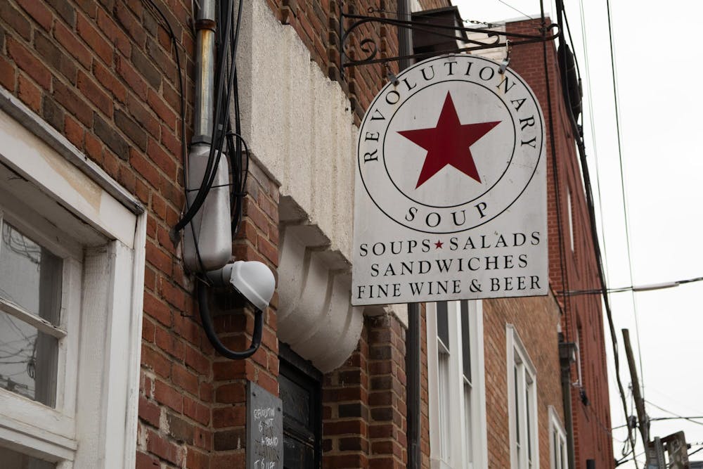 Tucked right off of the Downtown Mall, Revolutionary Soup has been serving soups, salads and sandwiches for over 20 years. 