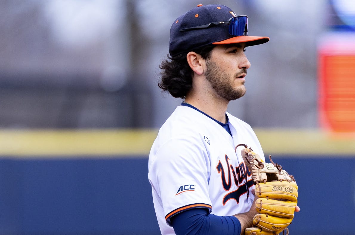 Noah Murray was one of several Cavaliers to get in on the offensive fireworks in the 13-3 win.