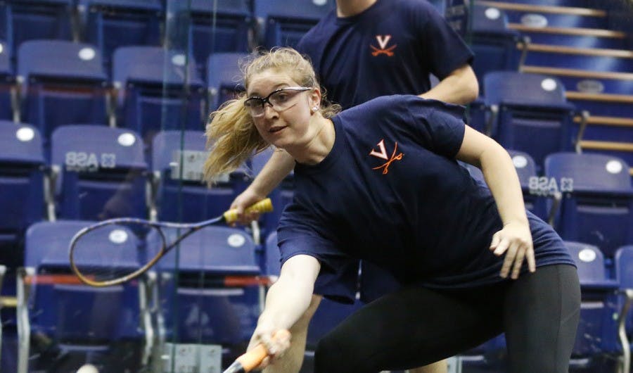 Junior Julia Thompson recorded a win in her first match of the season against Williams.