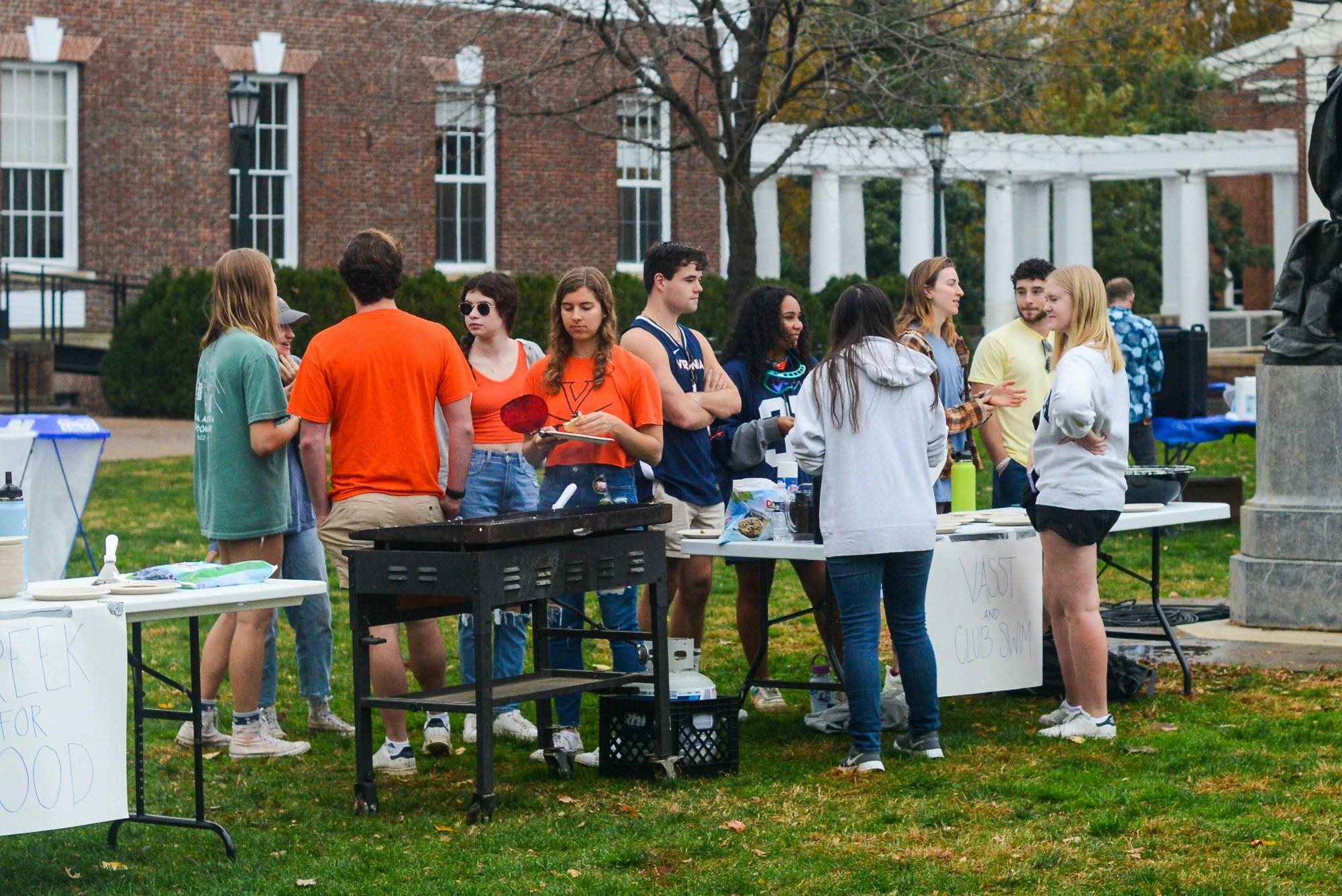 Before the event on Saturday, the organizers had been connecting with local businesses and families for sponsorships.