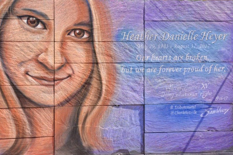 Heyer was a Charlottesville-area resident who was killed in the Aug. 12 car attack on the Downtown Mall during the violent “Unite the Right” rally.