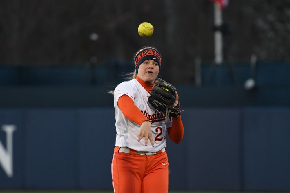 Sophomore&nbsp;Lacy Smith pitched four innings in the first matchup of the doubleheader before hitting a homer in the second game.