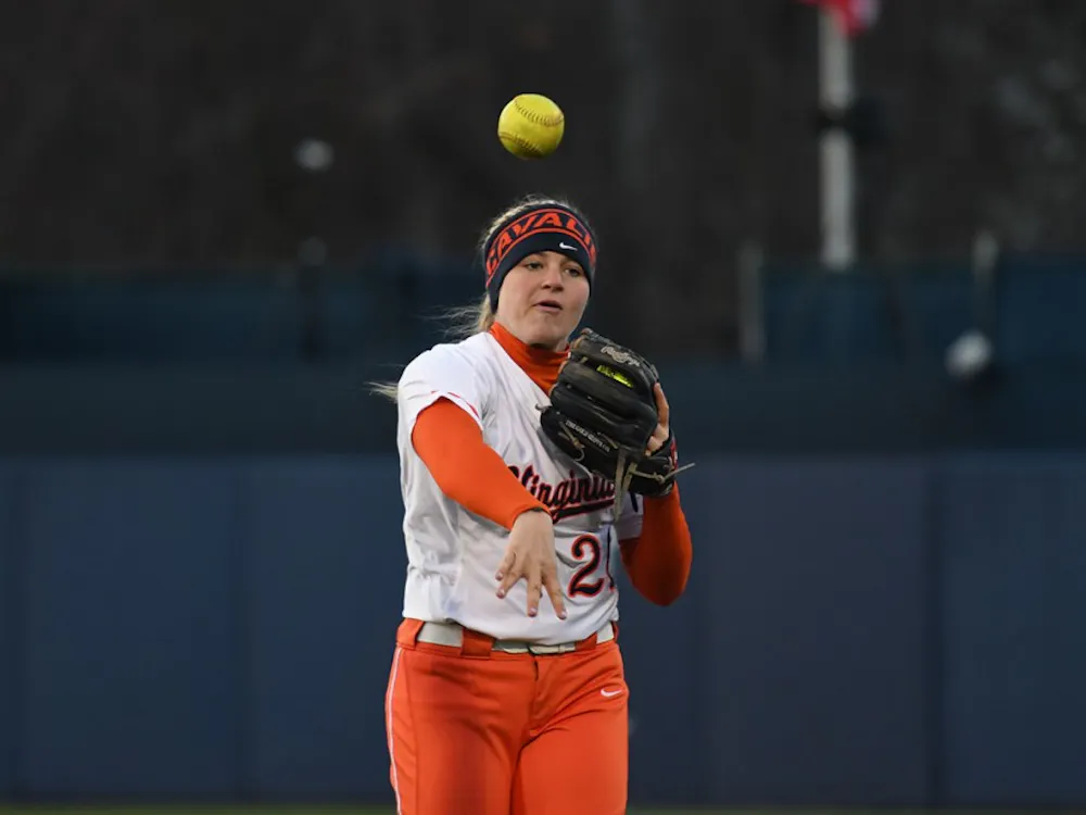 Sophomore Lacy Smith pitched four innings in the first matchup of the doubleheader before hitting a homer in the second game.