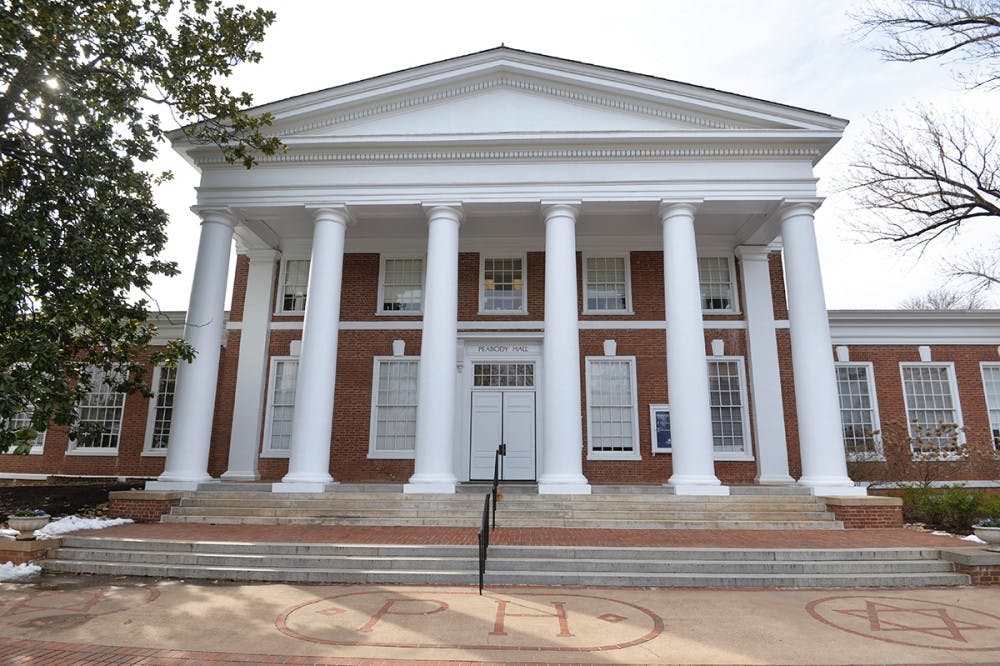 Peabody Hall is the home to the Office of Admissions