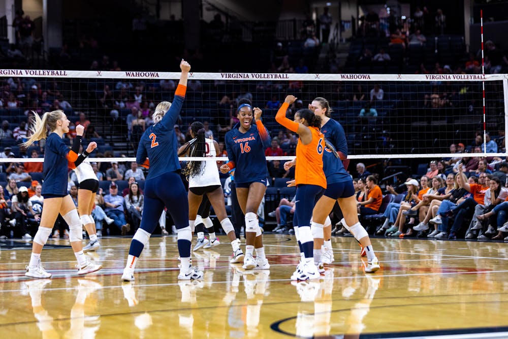 Virginia's reverse sweep in volleyball was inarguably the most thrilling clash so far between the two teams.
