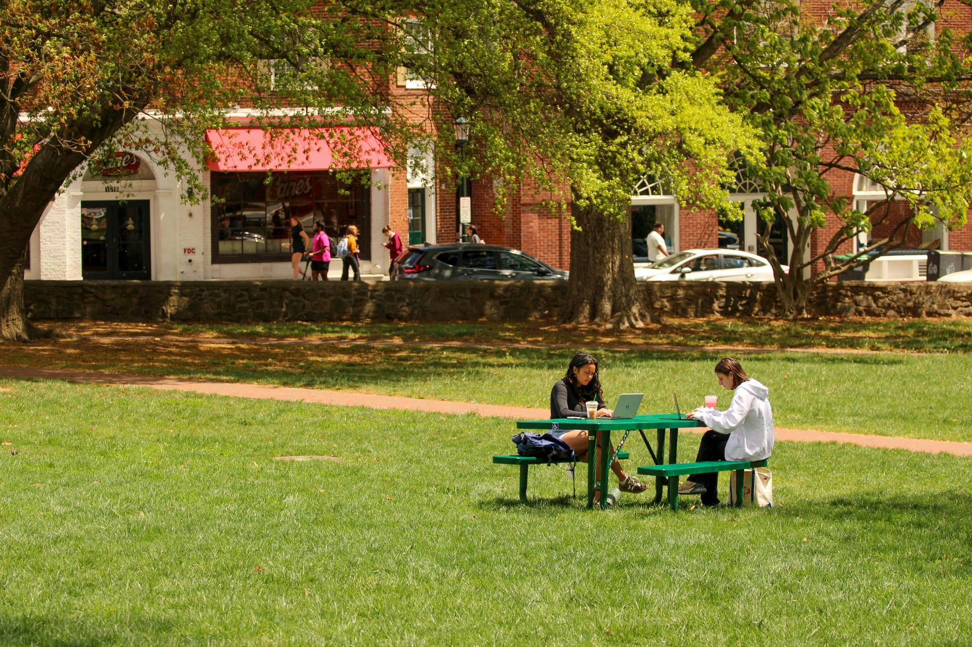 Not every outdoor study space is created equally, and certain qualities are necessary in order to qualify it as an elite spot.