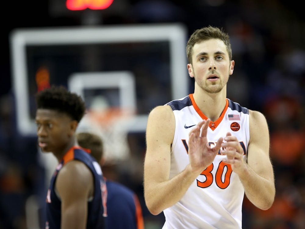 Sophomore forward Jay Huff provided a spark off the bench in Virginia's Saturday afternoon victory over Clemson.