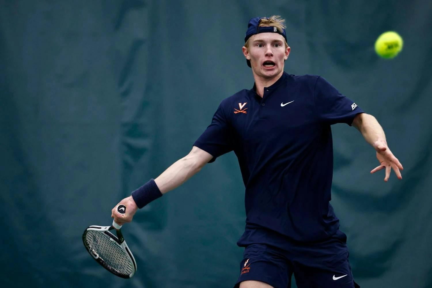 Keegan Rice led the charge as one of the team's high-flying freshmen.