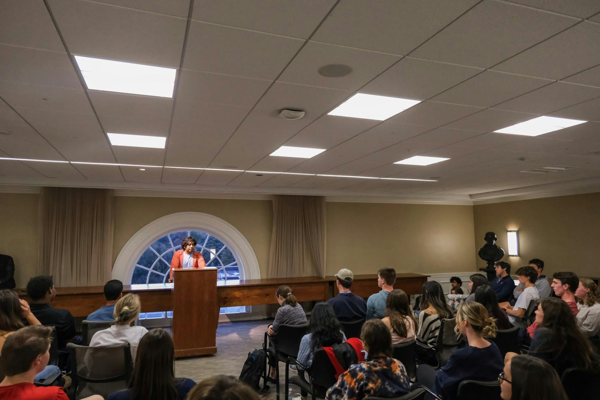 UJC is a student-run organization of more than 110 students from each of the University’s 13 schools authorized to adjudicate and investigate alleged University policy violations brought by members of the academic or civic community.&nbsp;