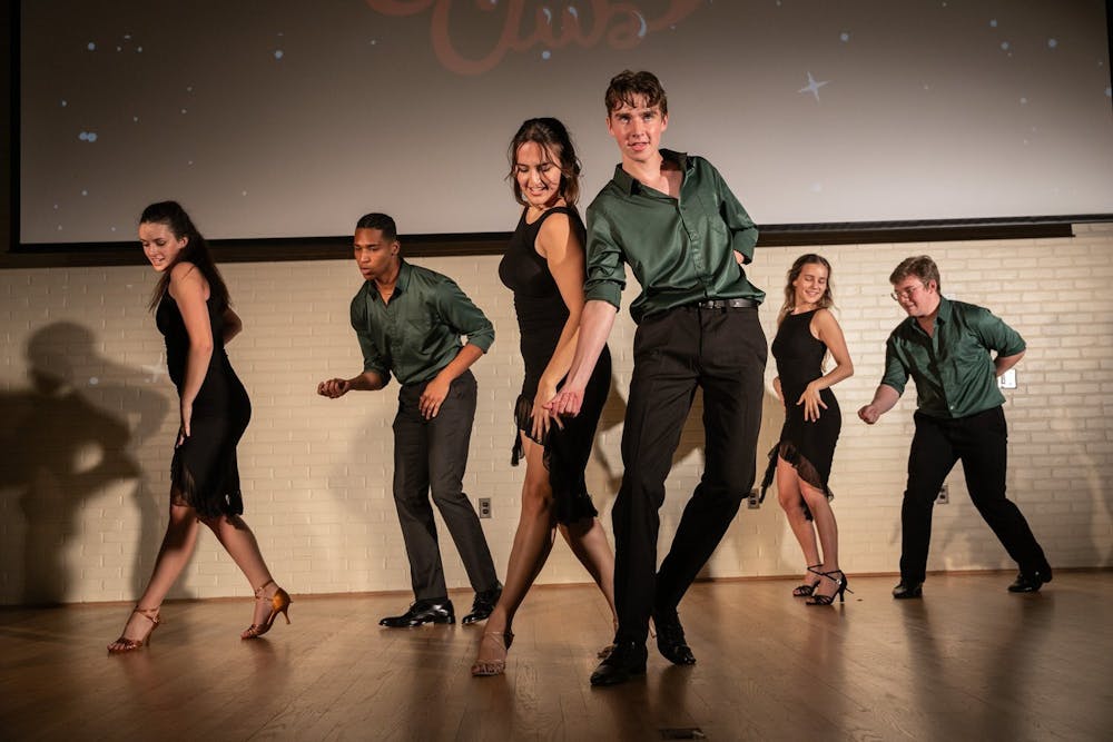 <p>In addition to weekly lessons, Salsa Club also hosts larger events like Showcase, which takes place at the end of each semester to display what student choreographers and club members have been working on together.</p>