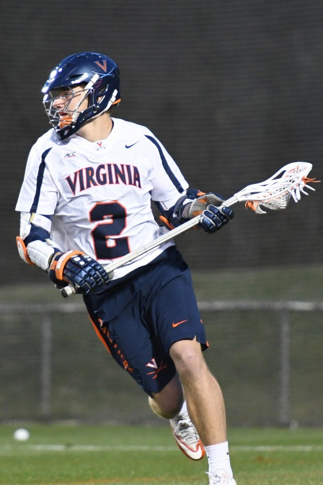 Freshman goalie Michael Kraus scored three goals in Virginia's win over Robert Morris.&nbsp;