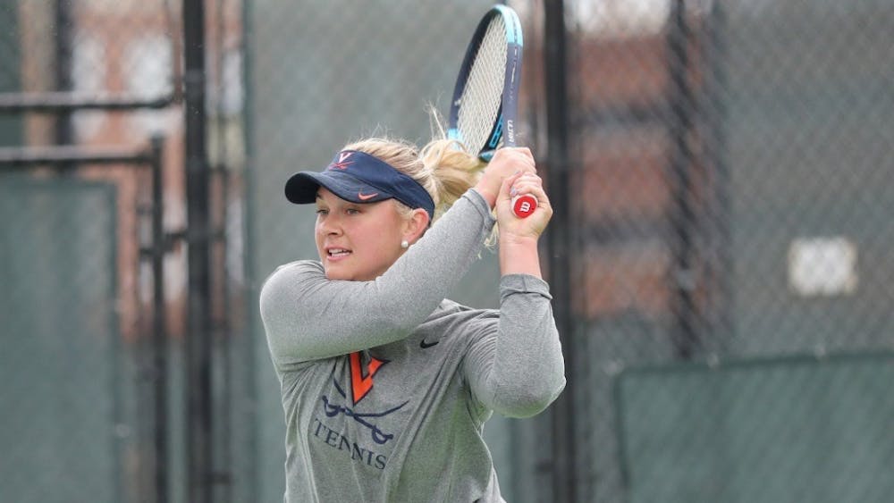 Senior Chloe Gullickson won both of her singles matches against Syracuse and Florida State. 