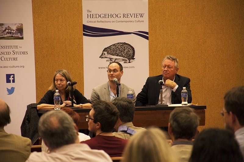 The panel brought to Grounds Jill Abramson, former executive editor of “The New York Times,” and Franklin Foer, the former editor of “The New Republic.”