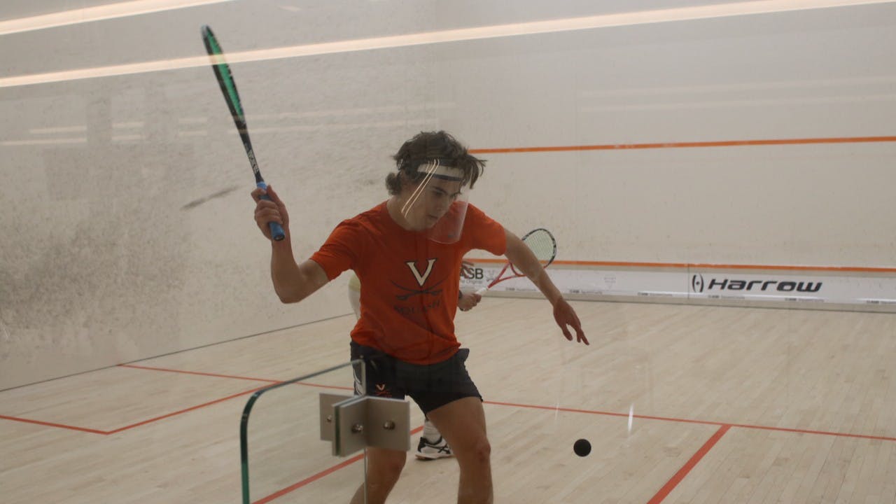 Freshman Andrew Barr won his first two matches of his collegiate career against the Midshipmen, winning both in four-sets.&nbsp;