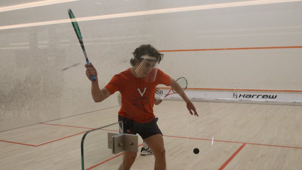 Freshman Andrew Barr won his first two matches of his collegiate career against the Midshipmen, winning both in four-sets. 