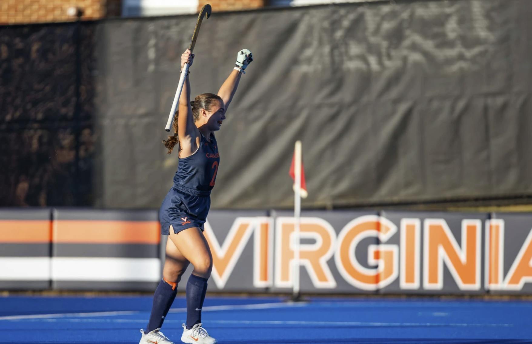 Sophomore midfielder Mia Abello has been at the heart of Virginia's close wins all season.