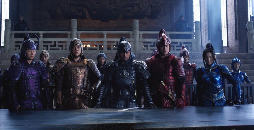 At a two-hour runtime, “The Great Wall” wastes what seems to be the majority of the film to explain plot points and “develop” characters.