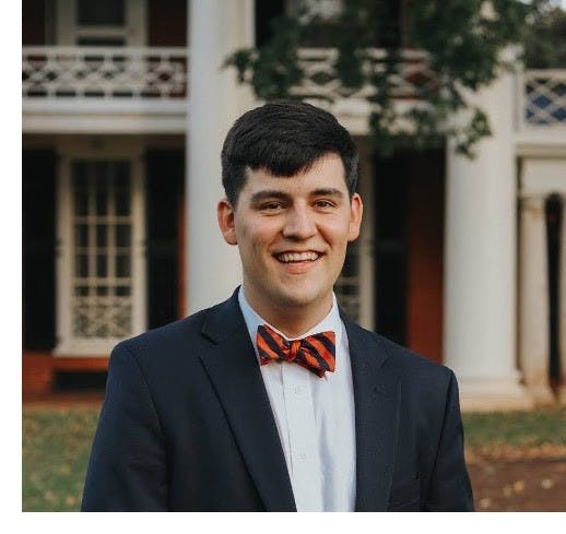 Hammaker pursued his love of music on Grounds as an active member of the a-cappella group Virginia Gentleman