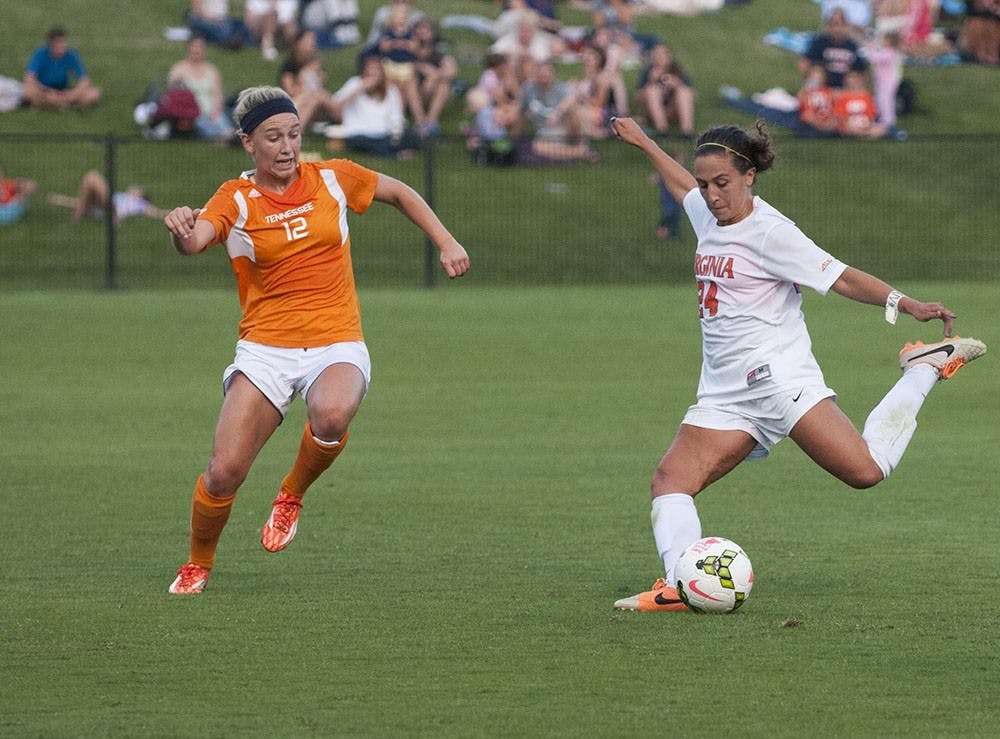 <p>Senior midfielder Danielle Colaprico was named Tournament MVP after tallying two goals and one assist in the Cavaliers' wins against Tennessee and Hofstra. </p>