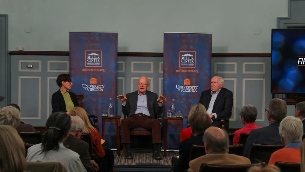 Miller Center Panelists spoke on their time working in national security Thursday.