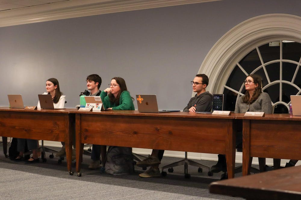 Honor Committee members photographed at their meeting Nov. 9, 2025.