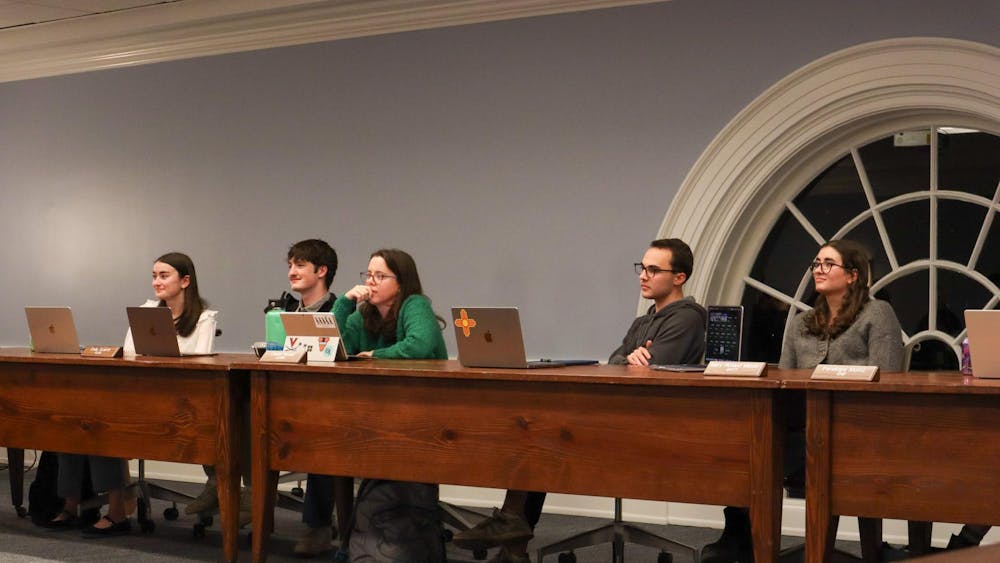 Honor Committee members photographed at their meeting Nov. 9, 2025.