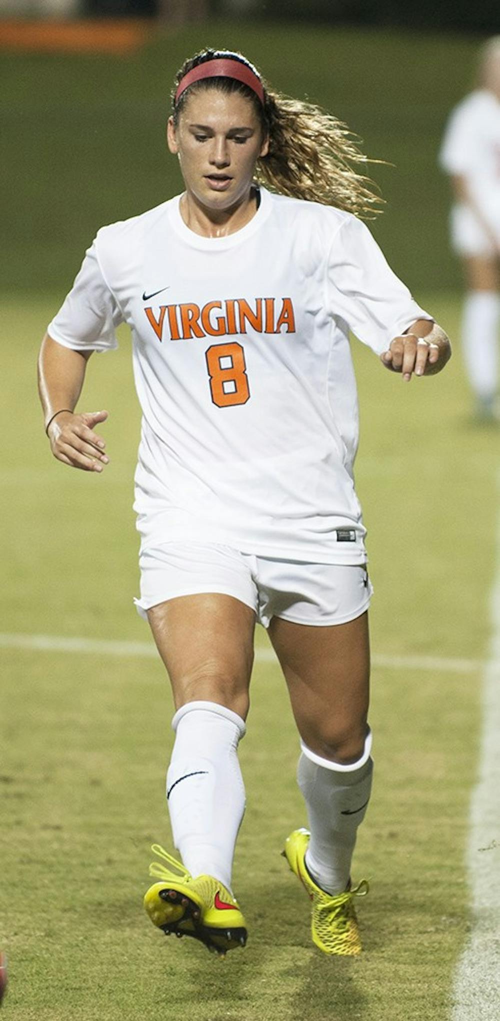 <p>Senior midfielder Alexis Shaffer burried the first goal in the 30th minute&nbsp;en route to a 3-0 win Thursday.</p>