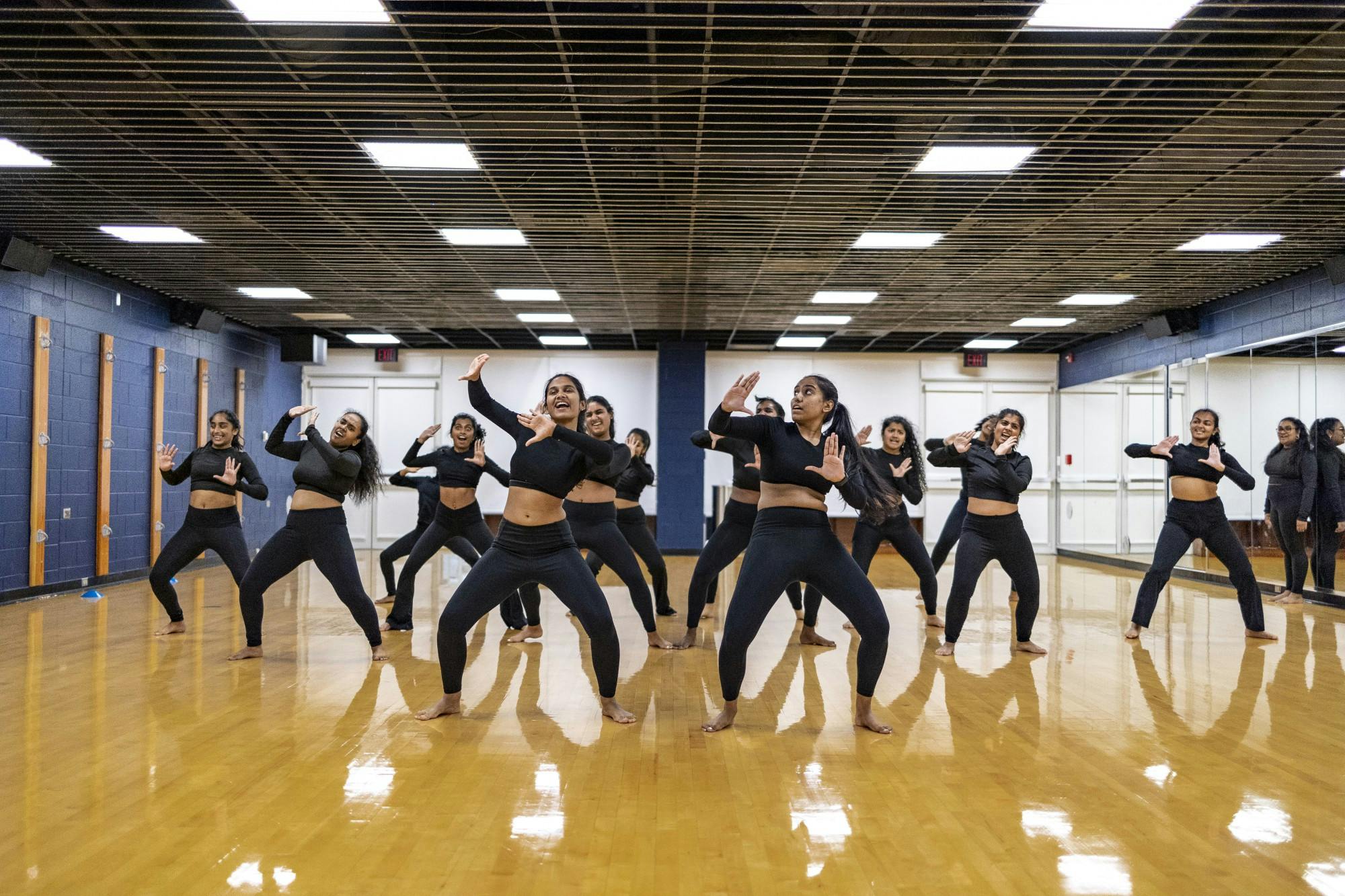 A South Asian team comprised of female and non-binary University students, the Sharaara Dance Group performs with spirit and precision to honor traditional styles from the Indian subcontinent.